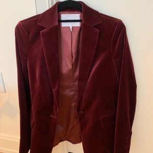Frame Velvet Blazer